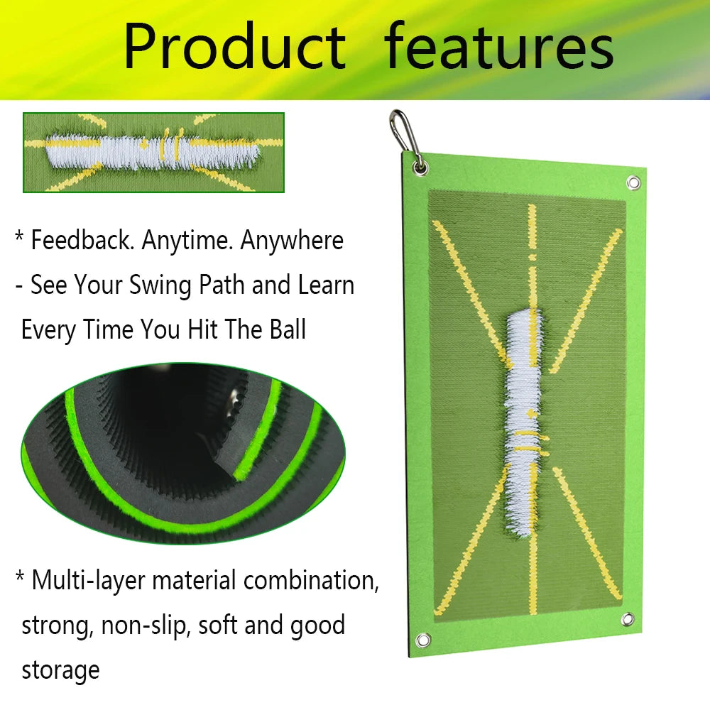 Golf Daddy Swing Detection Pro Golf Training Mat