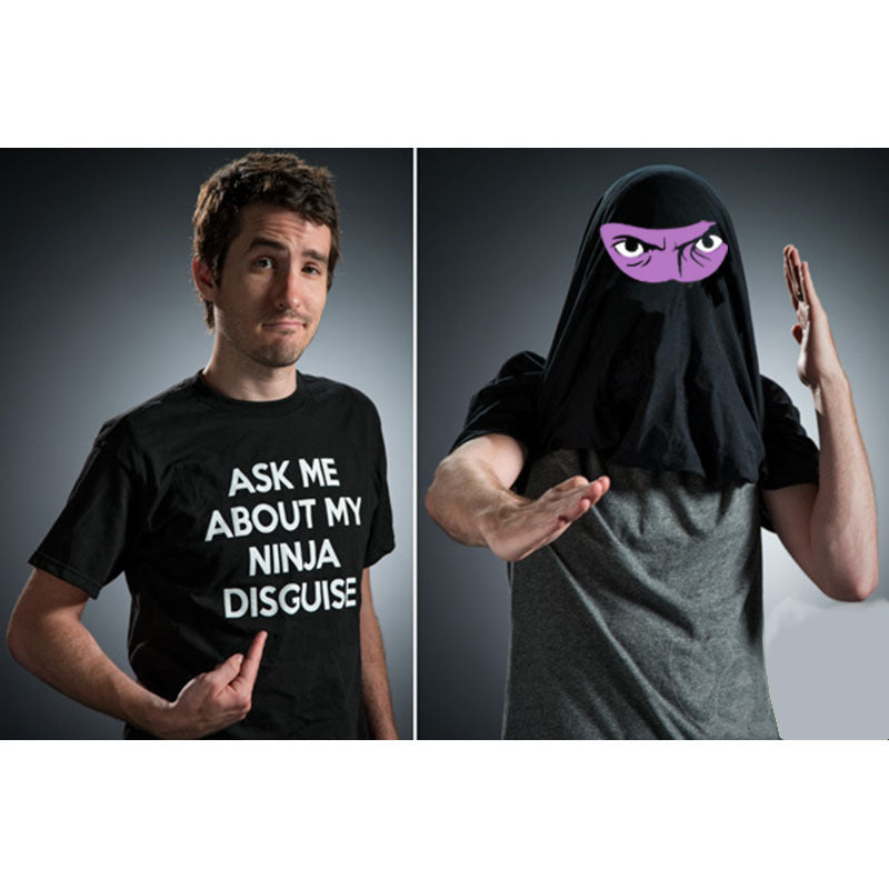 GrootWear  NINJA DISGUISE T-SHIRT