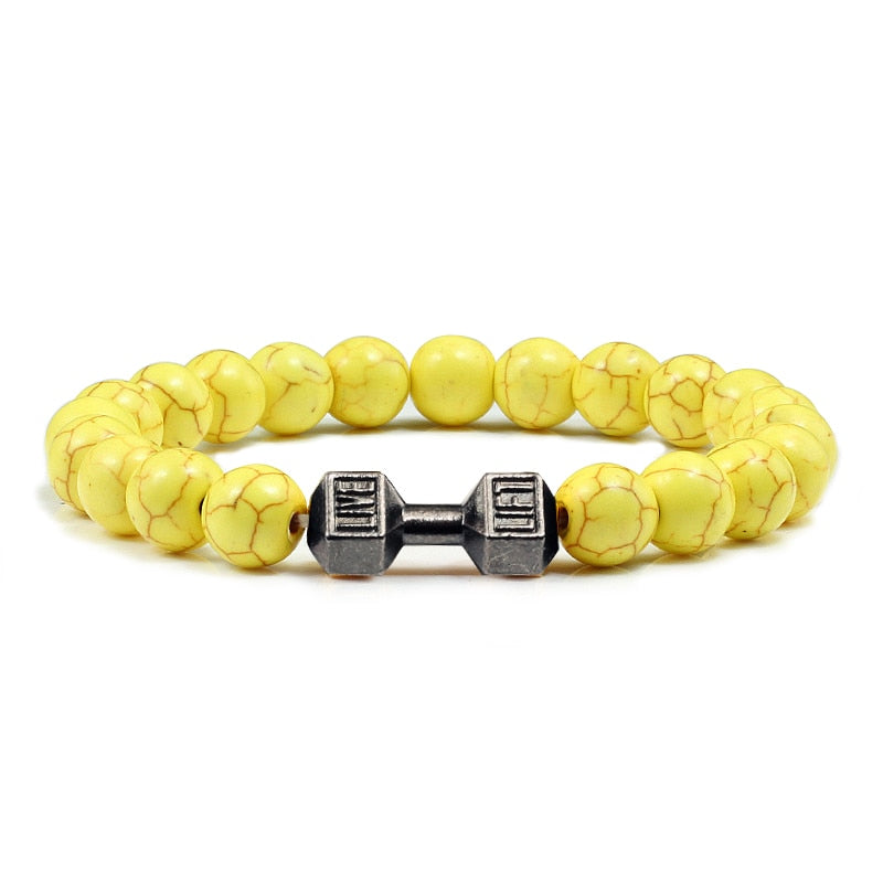 GymShackles Dumbbell Bracelet (Colours)