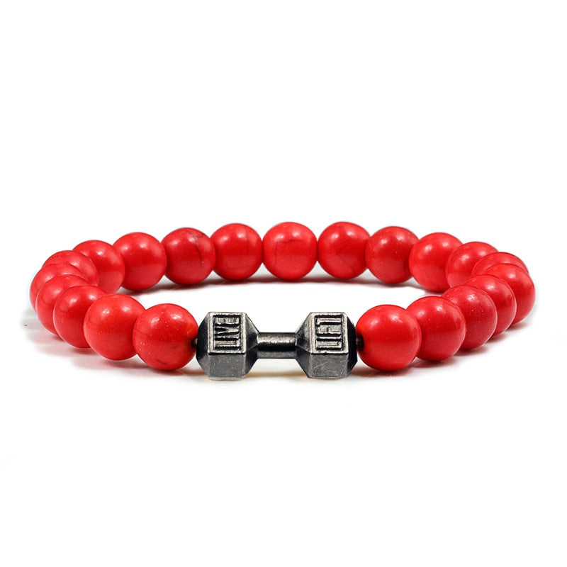 GymShackles Dumbbell Bracelet (Colours)