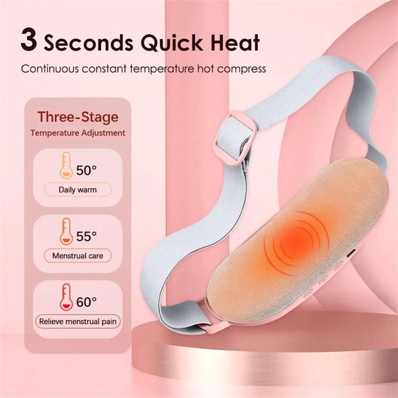 Heat&Massage Therapy Pad - (Period Cramps & Any Pains)