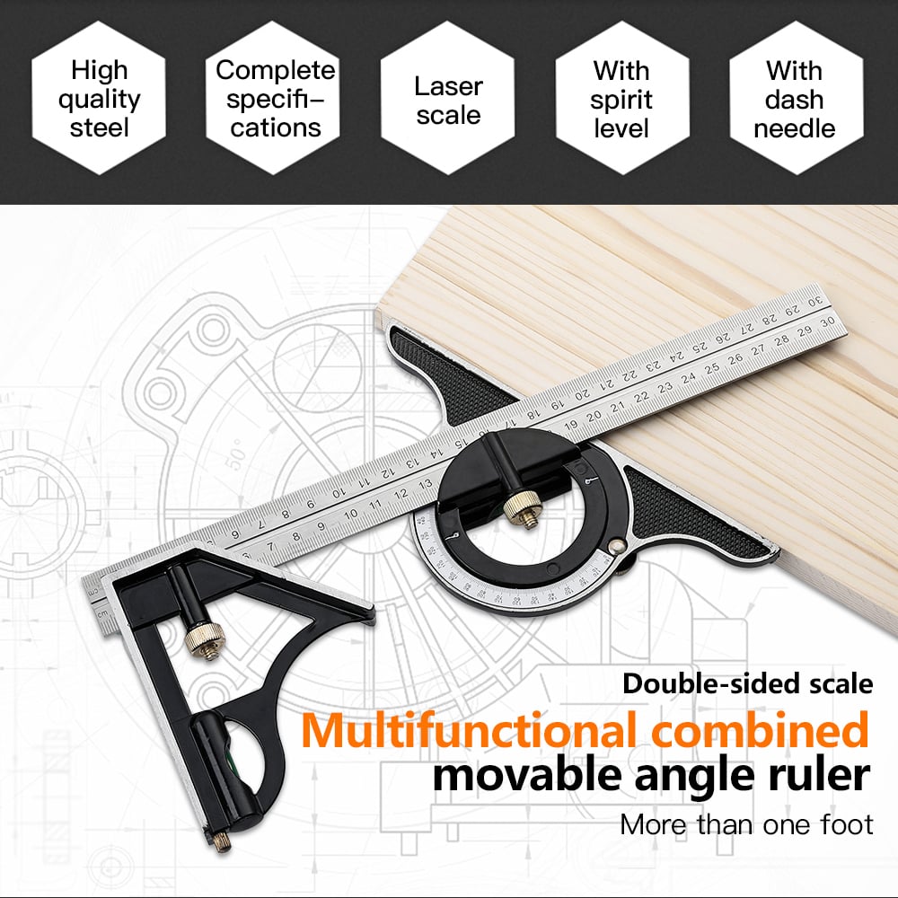 High Precision Carpentry Ruler