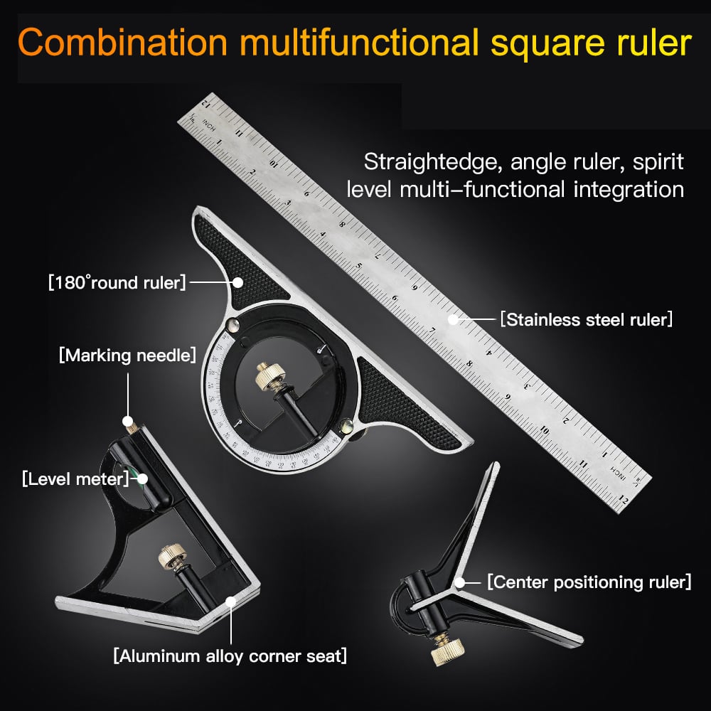 High Precision Carpentry Ruler