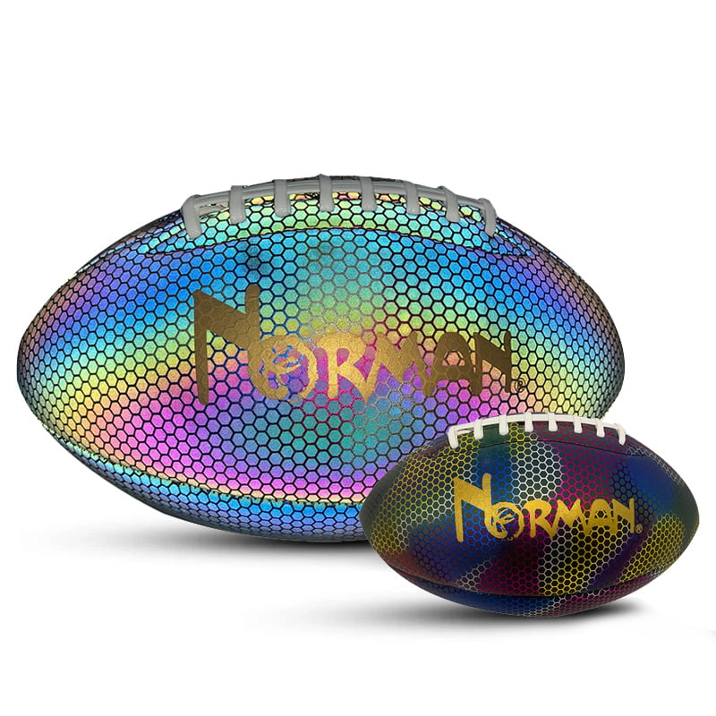 Holographic Reflective Glowing Baseball / Basketball /Soccer /Football (Rubgy) /Volleyball