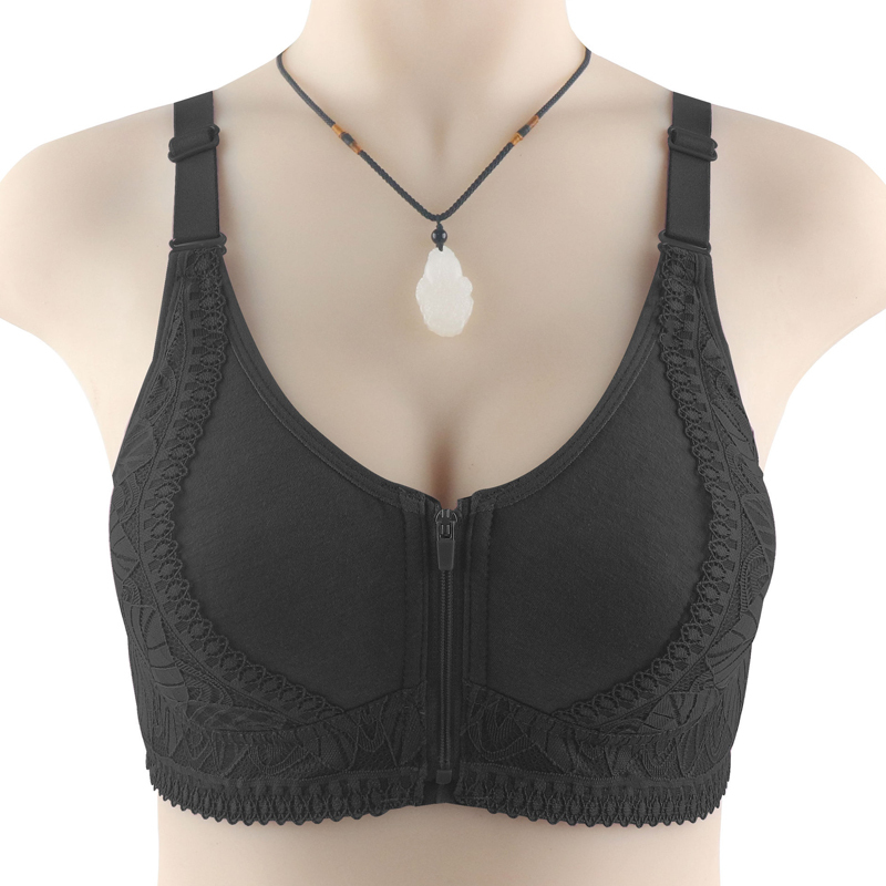 HOT - POSTURE CORRECTION & ZIP-THROUGH FULL COVERAGE WIRED BRA-BH01