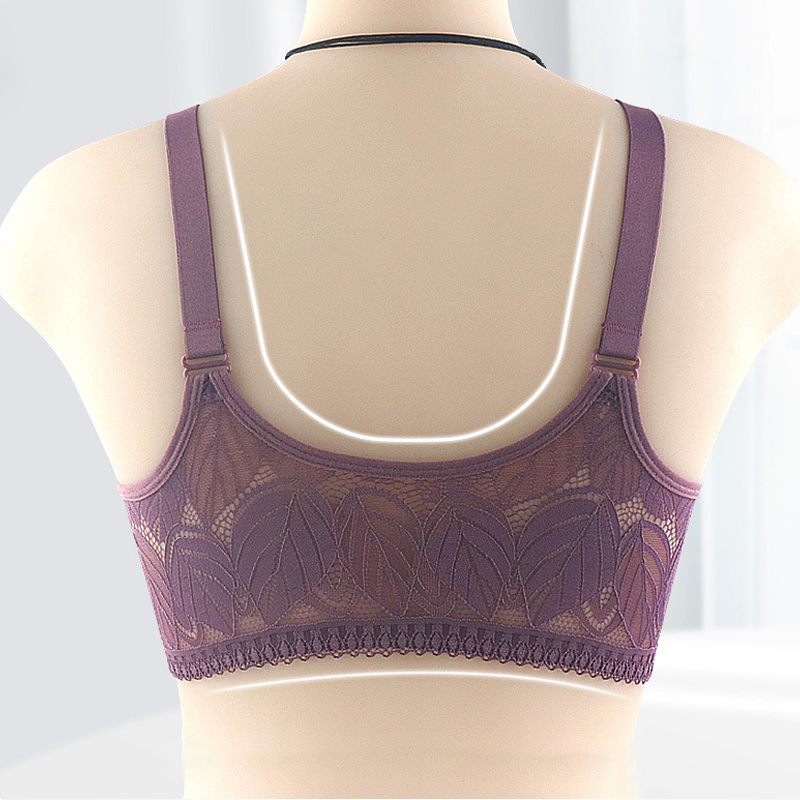 HOT - POSTURE CORRECTION & ZIP-THROUGH FULL COVERAGE WIRED BRA-BH01