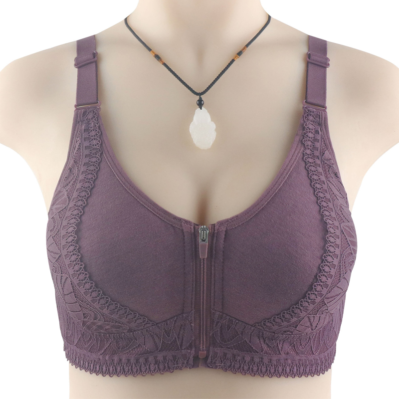 HOT - POSTURE CORRECTION & ZIP-THROUGH FULL COVERAGE WIRED BRA-BH01