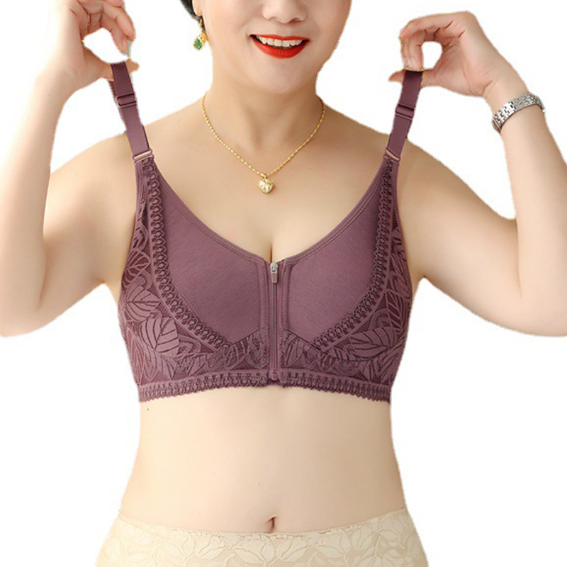 HOT - POSTURE CORRECTION & ZIP-THROUGH FULL COVERAGE WIRED BRA-BH01