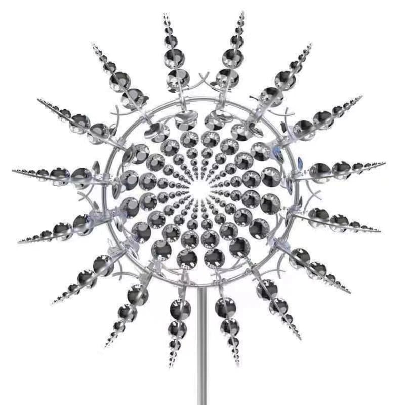 (HOT SALE) - GARDEN MAGIC METAL KINETIC WINDMILL