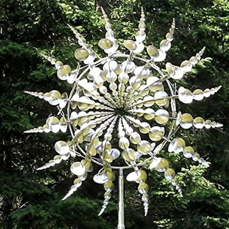 (HOT SALE) - GARDEN MAGIC METAL KINETIC WINDMILL