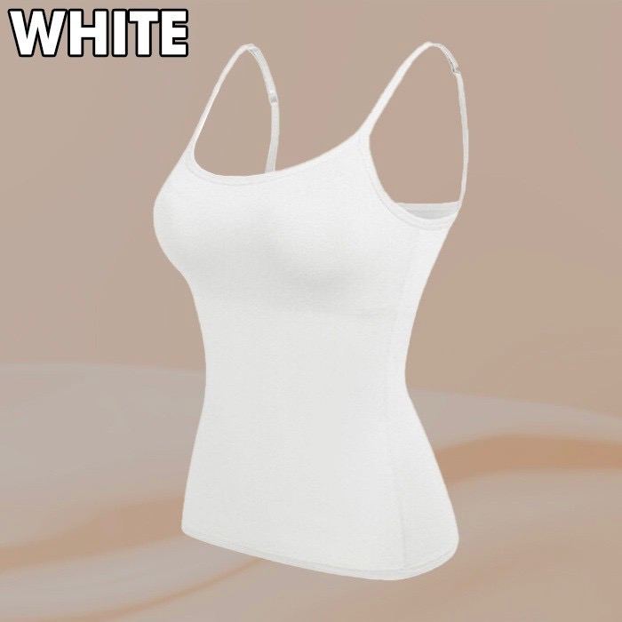 Hot sale - Women Tank Top with Built in Bra Camisole