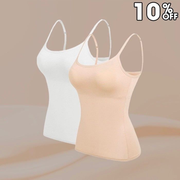 Hot sale - Women Tank Top with Built in Bra Camisole