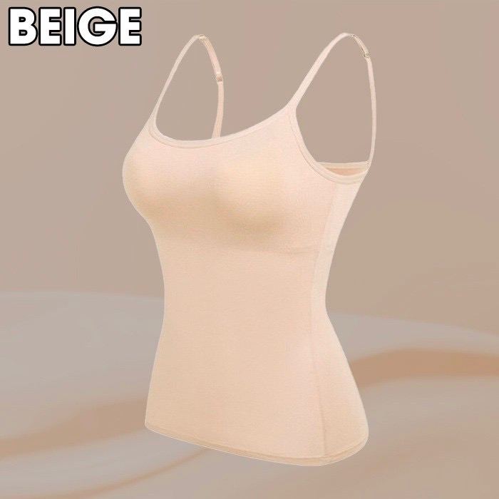 Hot sale - Women Tank Top with Built in Bra Camisole