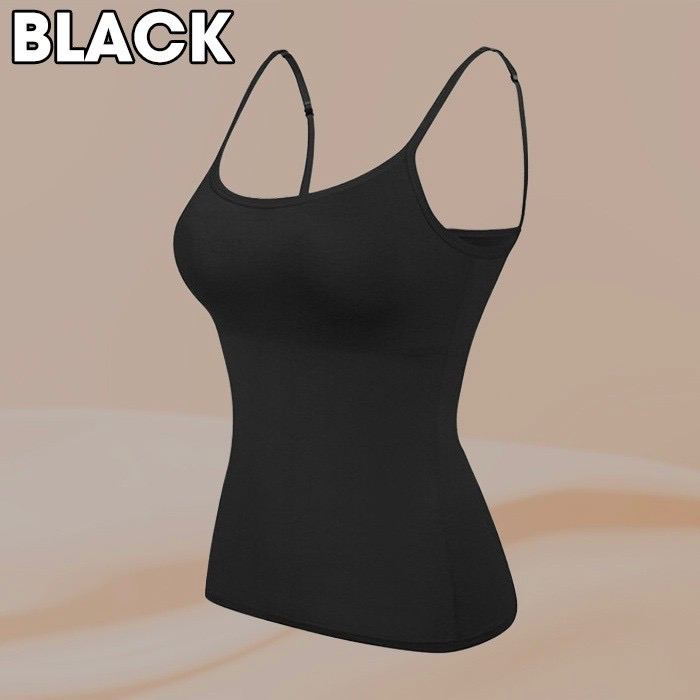 Hot sale - Women Tank Top with Built in Bra Camisole