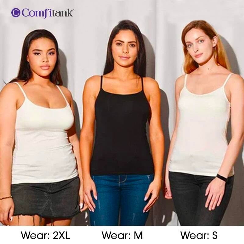 Hot sale – Women Tank Top with Built in Bra Camisole