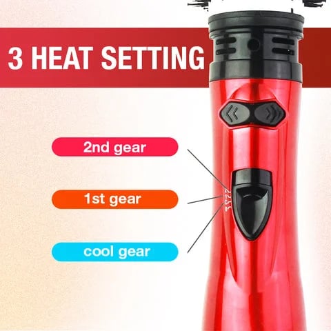 (Hot Sale) 3-in-1 Hot Air Styler and Rotating Hair Dryer for Dry hair, curl hair, straighten hair