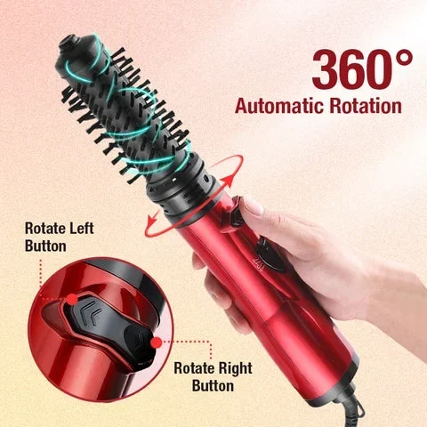 HANAUS (Hot Sale) 3-in-1 Hot Air Styler and Rotating Hair Dryer for Dry hair, curl hair, straighten hair