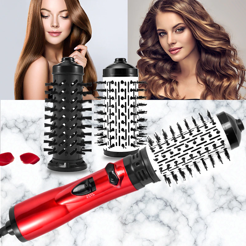 HANAUS (Hot Sale) 3-in-1 Hot Air Styler and Rotating Hair Dryer for Dry hair, curl hair, straighten hair