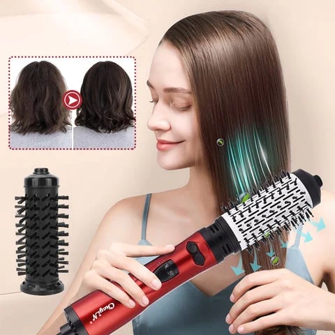 (Hot Sale) 3-in-1 Hot Air Styler and Rotating Hair Dryer for Dry hair, curl hair, straighten hair