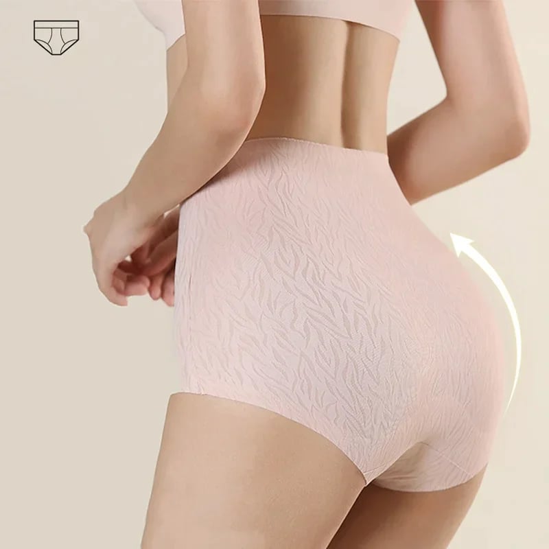 (Hot Sale-50% OFF) - Fresh Seamless High Waist Hip Lifting Tummy Control Panties