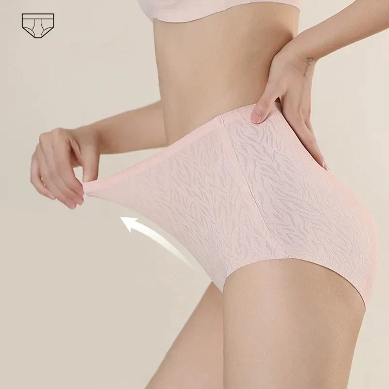 (Hot Sale-50% OFF) - Fresh Seamless High Waist Hip Lifting Tummy Control Panties