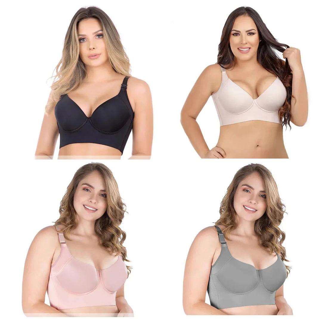 (HOT SALE 50% OFF) SEXY DEEP CUP FULL COVERAGE BRA - NO MORE BRA FAT