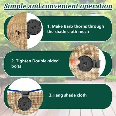 Hot Sale! Shade Cloth Heavy Duty Lock Grip