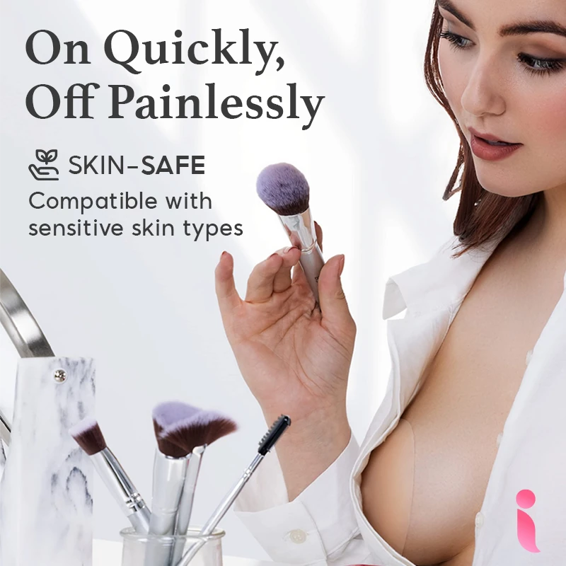 Invisette – Seamless Non-adhesive Silicone Nipple Cover