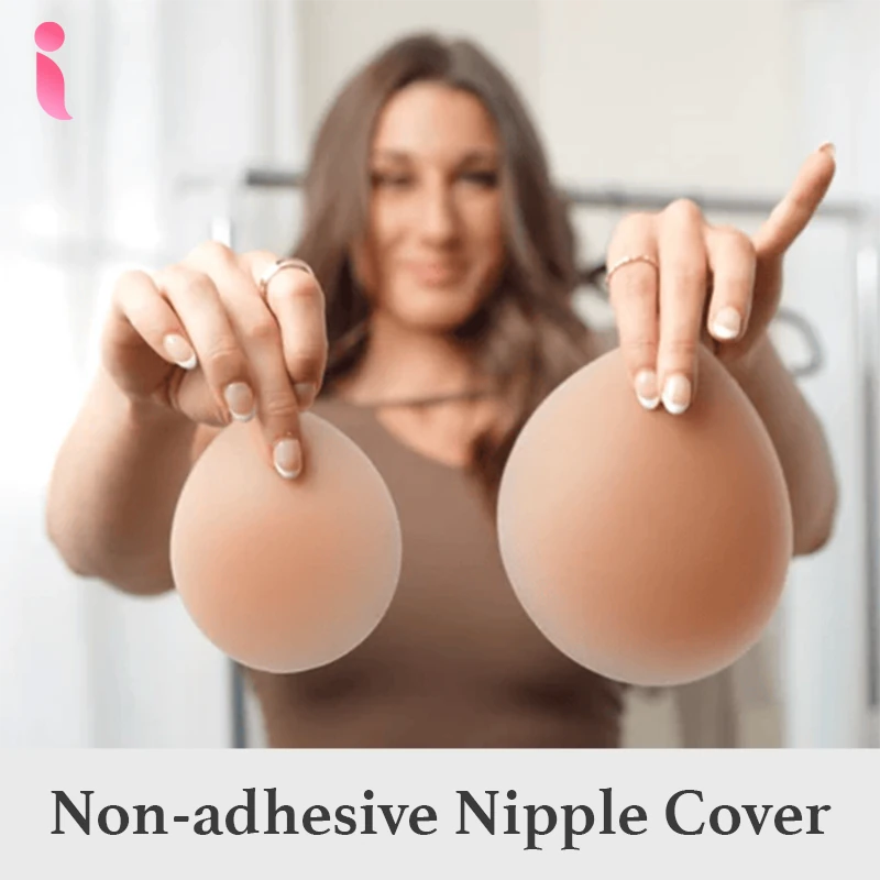 Invisette - Seamless Non-adhesive Silicone Nipple Cover