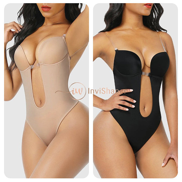 InviShaper - Plunge Backless Body Shaper Bra