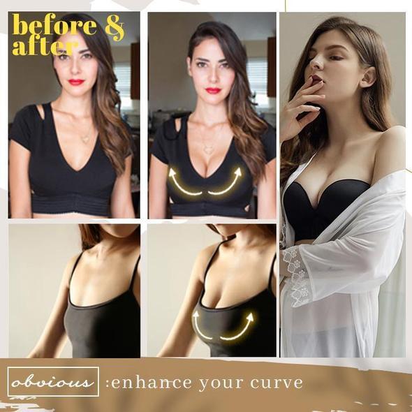 Invisible Strapless Super Push Up Bra 