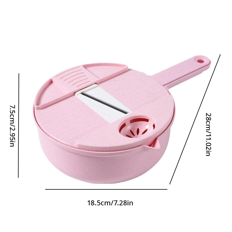 Kitchen Multifunctional Salad Utensils Vegetable Chopper Carrot Potato Manual Shredder Kitchen Cooking Vegetable Tools