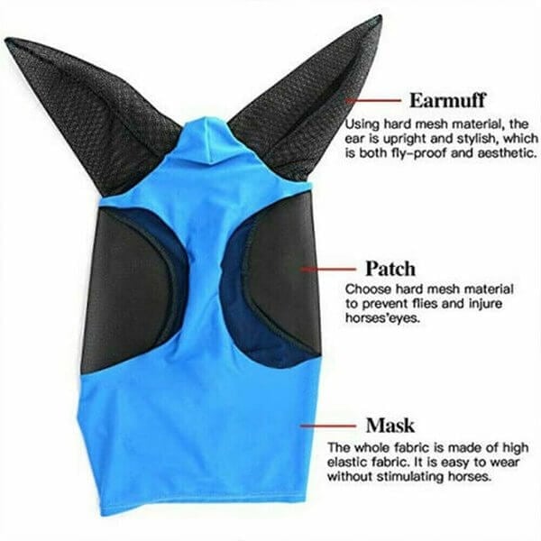 Last day 48% off - Equine Mask Anti-Fly Mesh