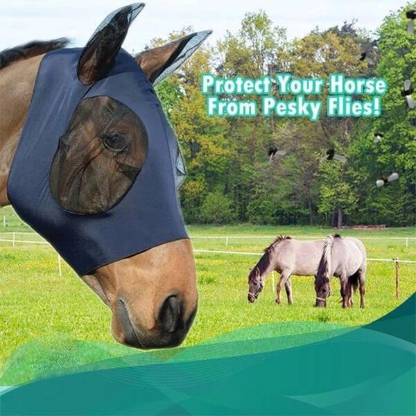 Last day 48% off - Equine Mask Anti-Fly Mesh