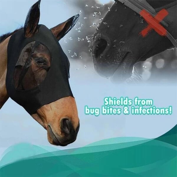 Last day 48% off - Equine Mask Anti-Fly Mesh