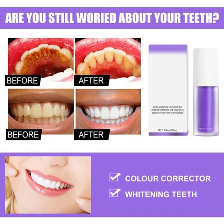 Ascribei LAST DAY 48% OFF - Teeth Colour Corrector Serum