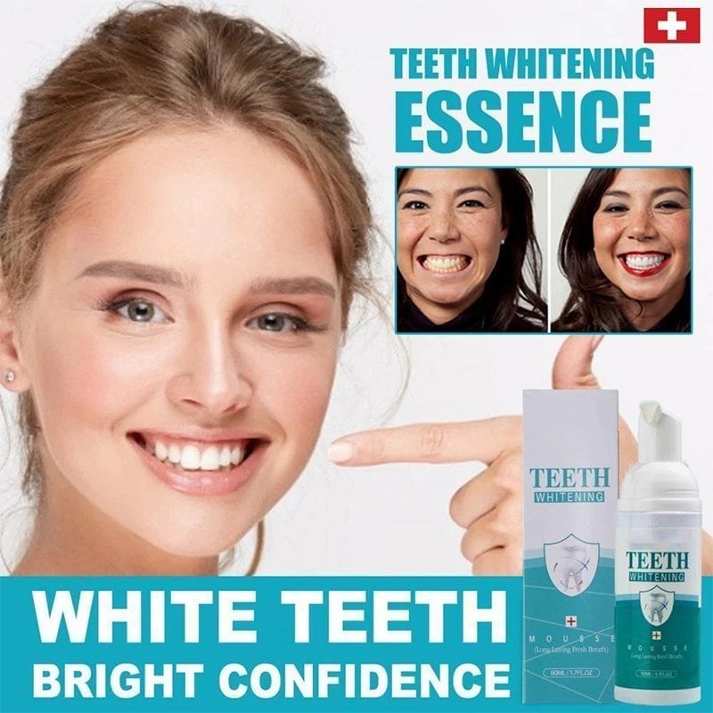 LAST DAY 48% Off - Teeth Whitening Mousse