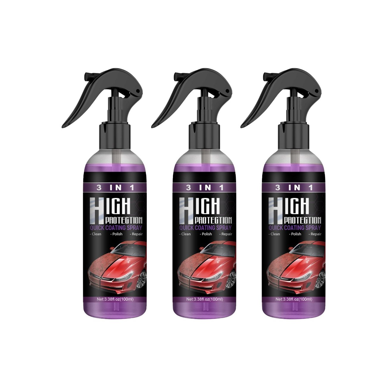 Last Day 49% OFF – 3 in 1 Ceramic Car Coating Spray