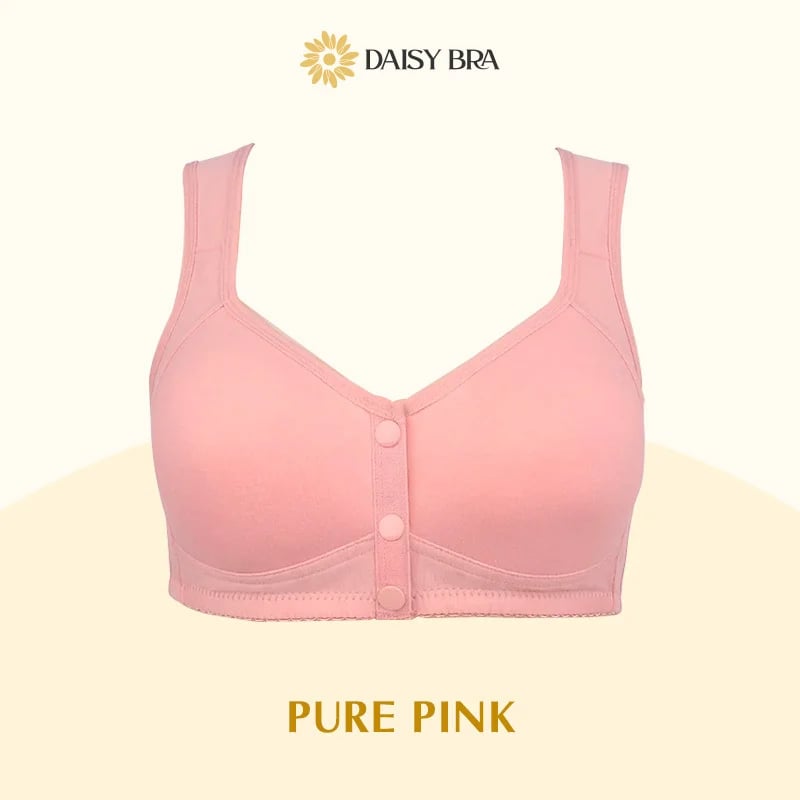 Diversev Last Day 49% OFF - Comfortable & Convenient Front Button Bra-Daisy Bra