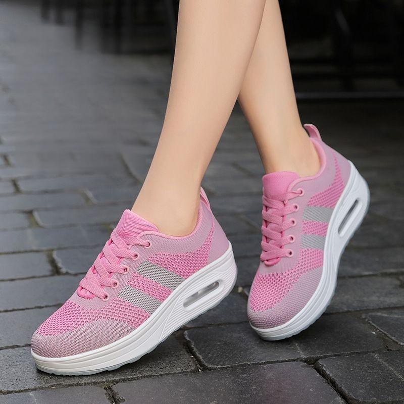 Last Day 49% Off - Slip-On Light Air Flying Women Mesh Orthopedic Sneakers