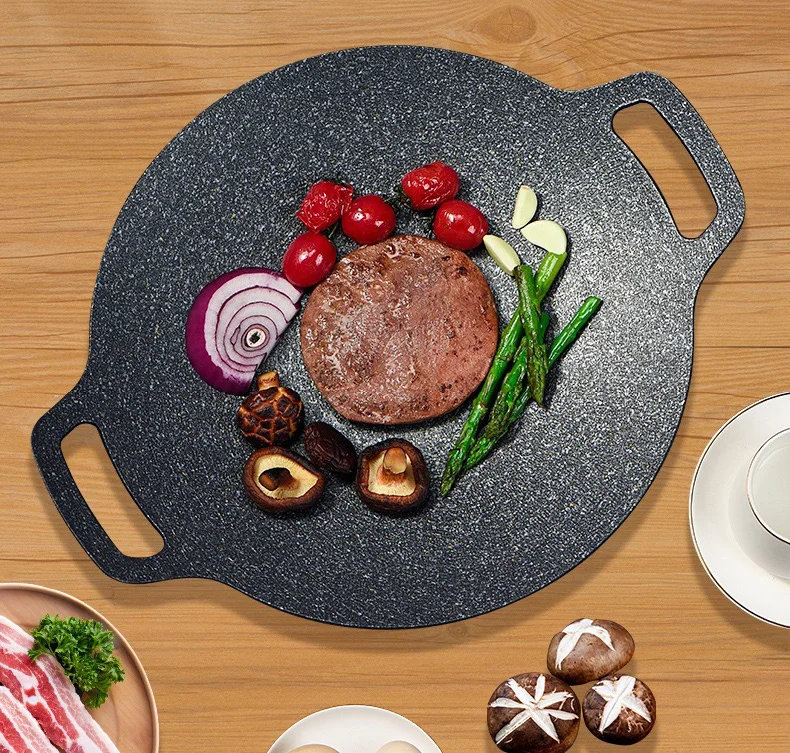 Last day 50% Off - Multi-function medical stone grill pan non-stick pan