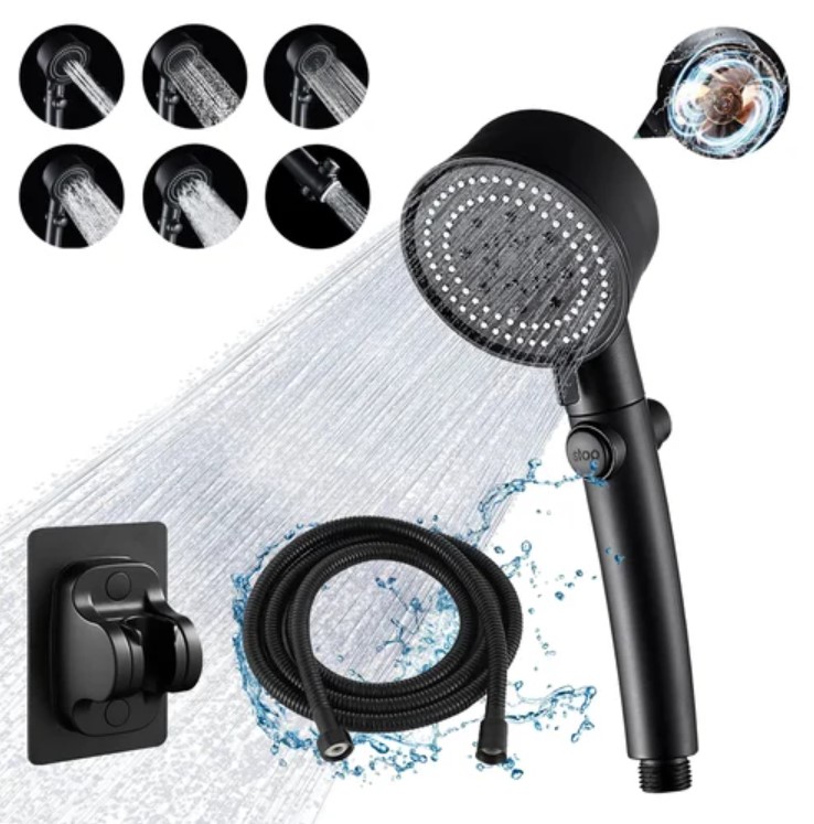 Multi-functional High Pressure Shower Head