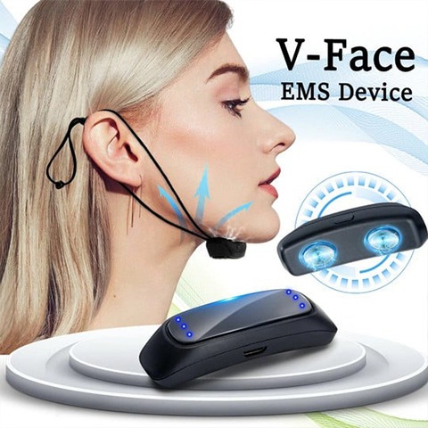 LAST DAY 50% OFF - V-Face Beauty Device EMS Face Lifter Smart Electric