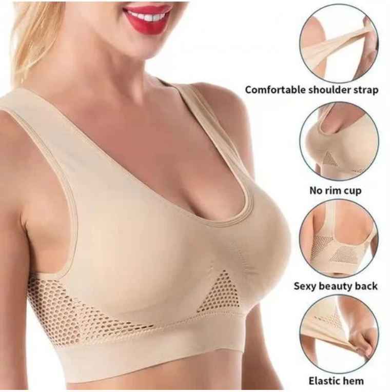 LAST DAY 50% OFF - Women's Breathable Cool Liftup Air Bra