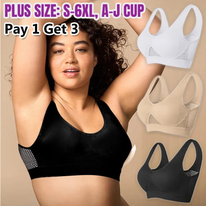 LAST DAY 50% OFF - Women's Breathable Cool Liftup Air Bra