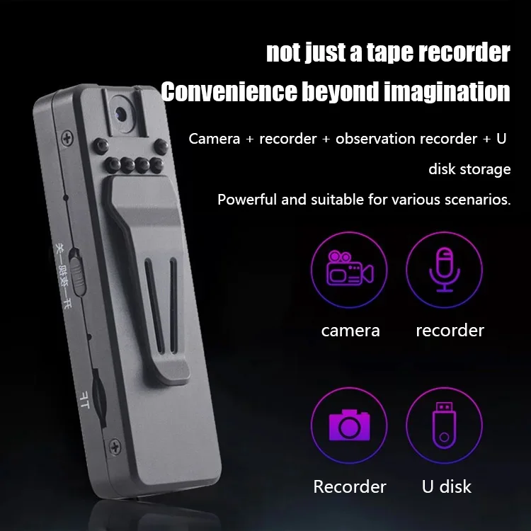 (Last Day 50% OFF) Mini Full HD 1080P IR Night Vision Video Recorder DV Camera