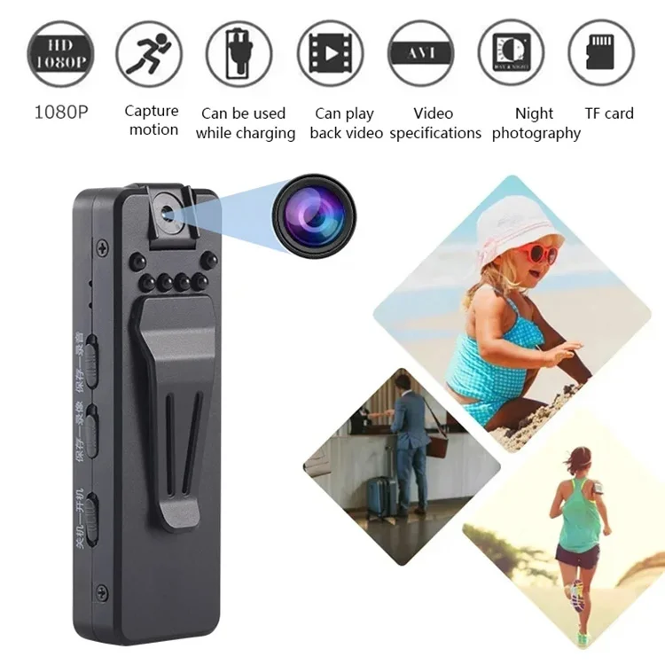 (Last Day 50% OFF) Mini Full HD 1080P IR Night Vision Video Recorder DV Camera