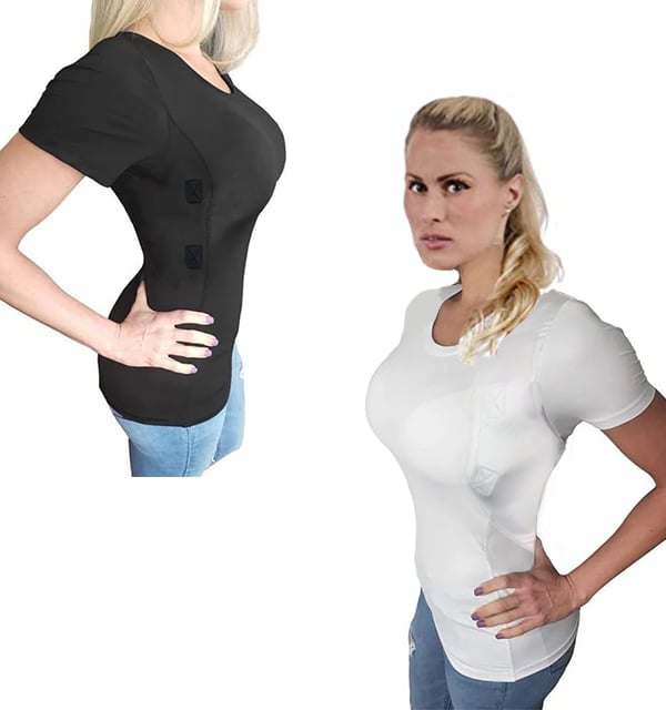 Last day 60% OFF - MEN/WOMEN'S CONCEALED LEATHER HOLSTER T-SHIRT