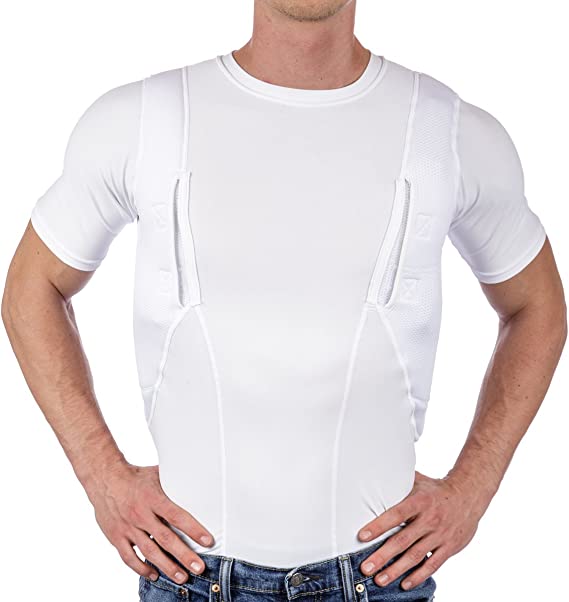 Last day 60% OFF - MEN/WOMEN'S CONCEALED LEATHER HOLSTER T-SHIRT