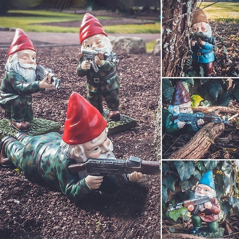 Last Day 70% OFF - Fighting Dwarf Army Sculpture Decoration